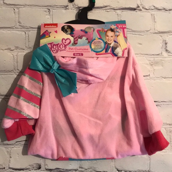 NWT JoJo Siwa Pink Dog Onesies Costumes Pet Outfit - Picture 14 of 15